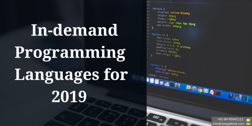 Programming Languages to learn in 2019